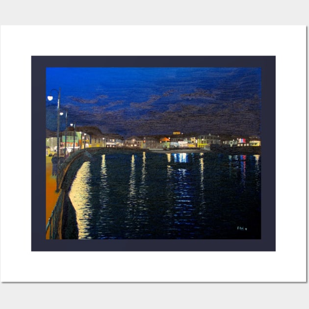 St Ives at dusk Wall Art by richardpaul